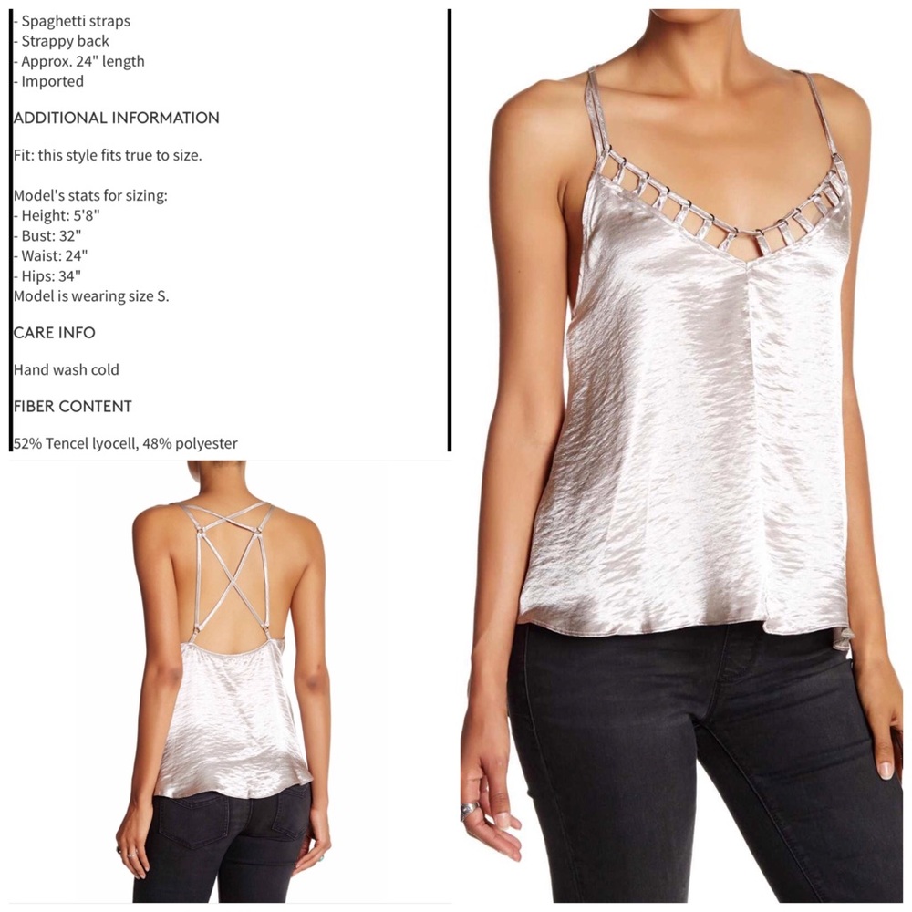 🎉Host Pick 🎉 Free People Silver Haze V Neck - Picture 2 of 8